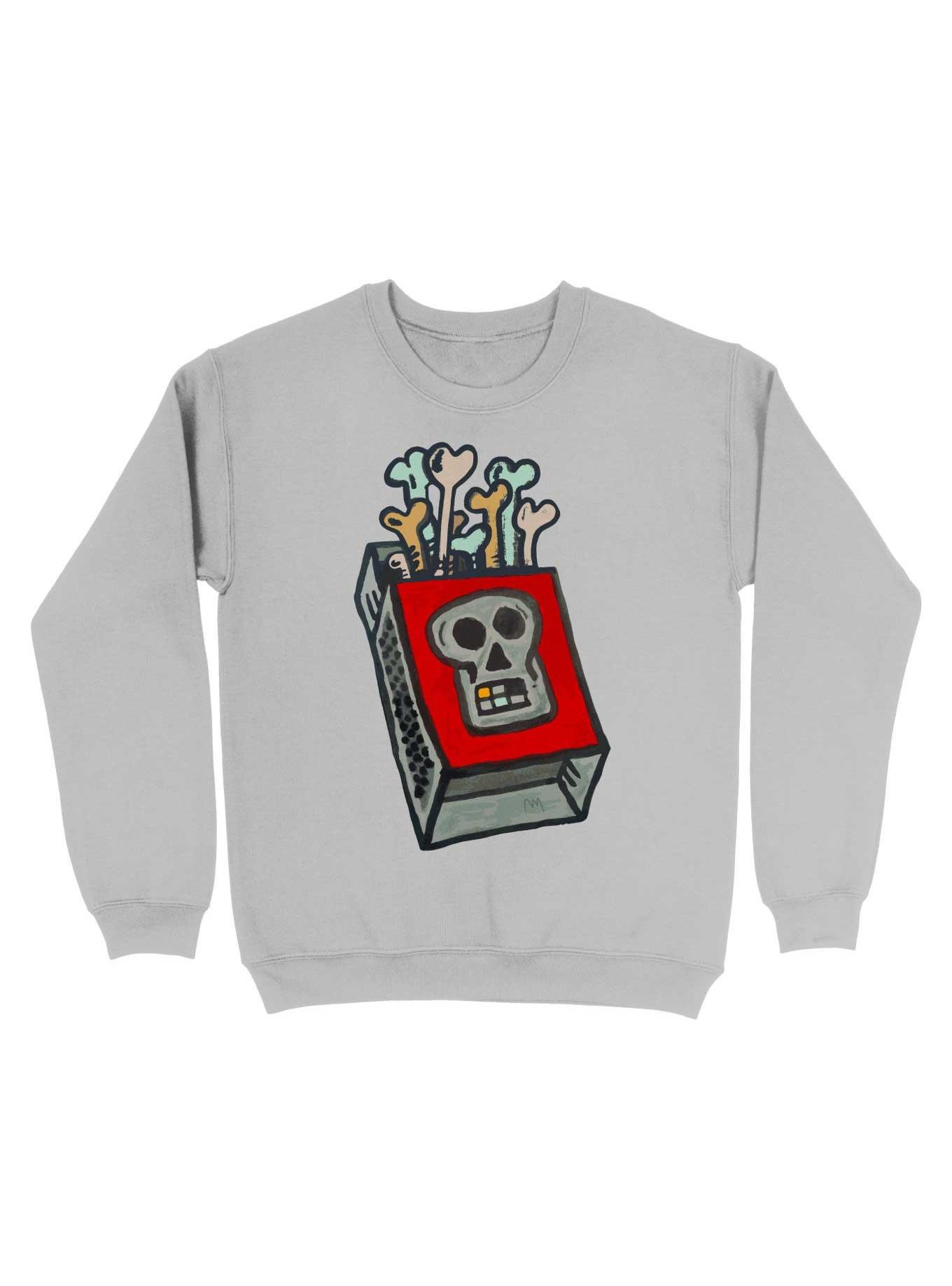 Bonesticks Sweatshirt, SPORT GRAY, hi-res