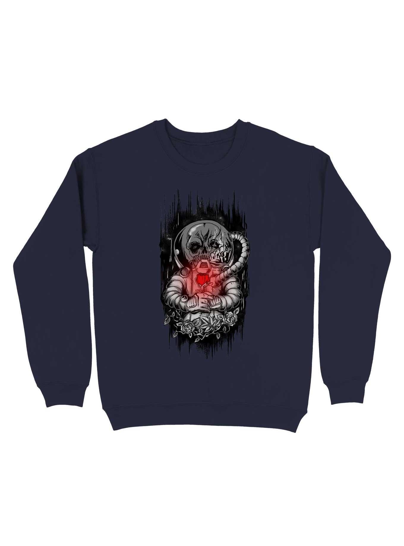 Dead In Space Sweatshirt, NAVY, hi-res