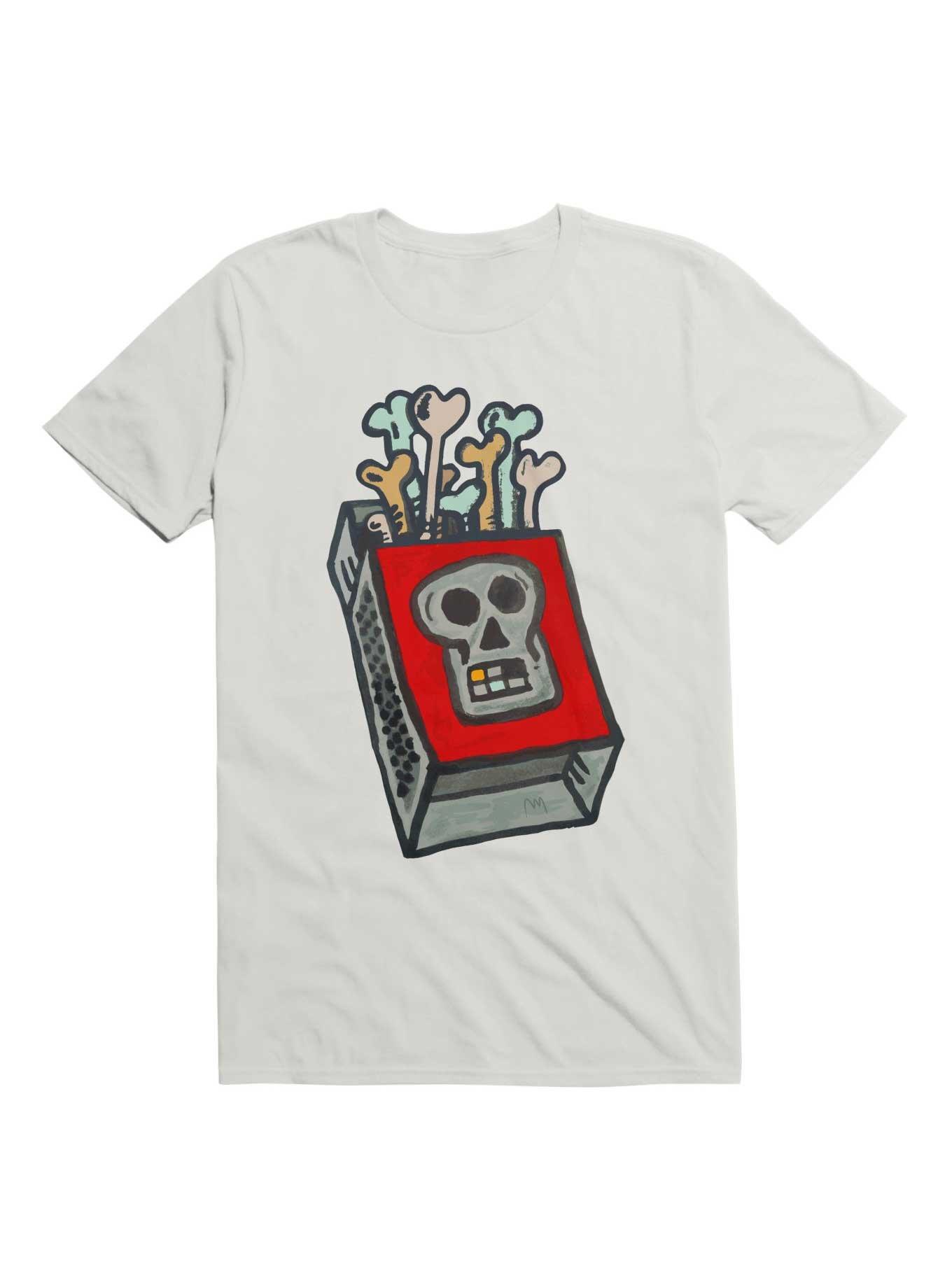 Bonesticks T-Shirt, WHITE, hi-res