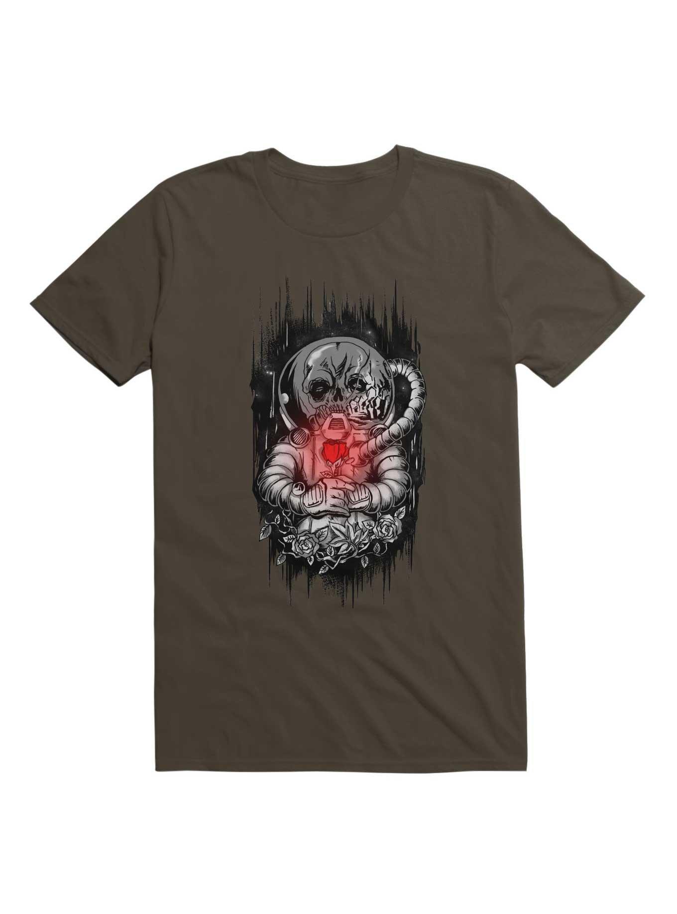 Dead In Space T-Shirt, DARK CHOCOLATE, hi-res