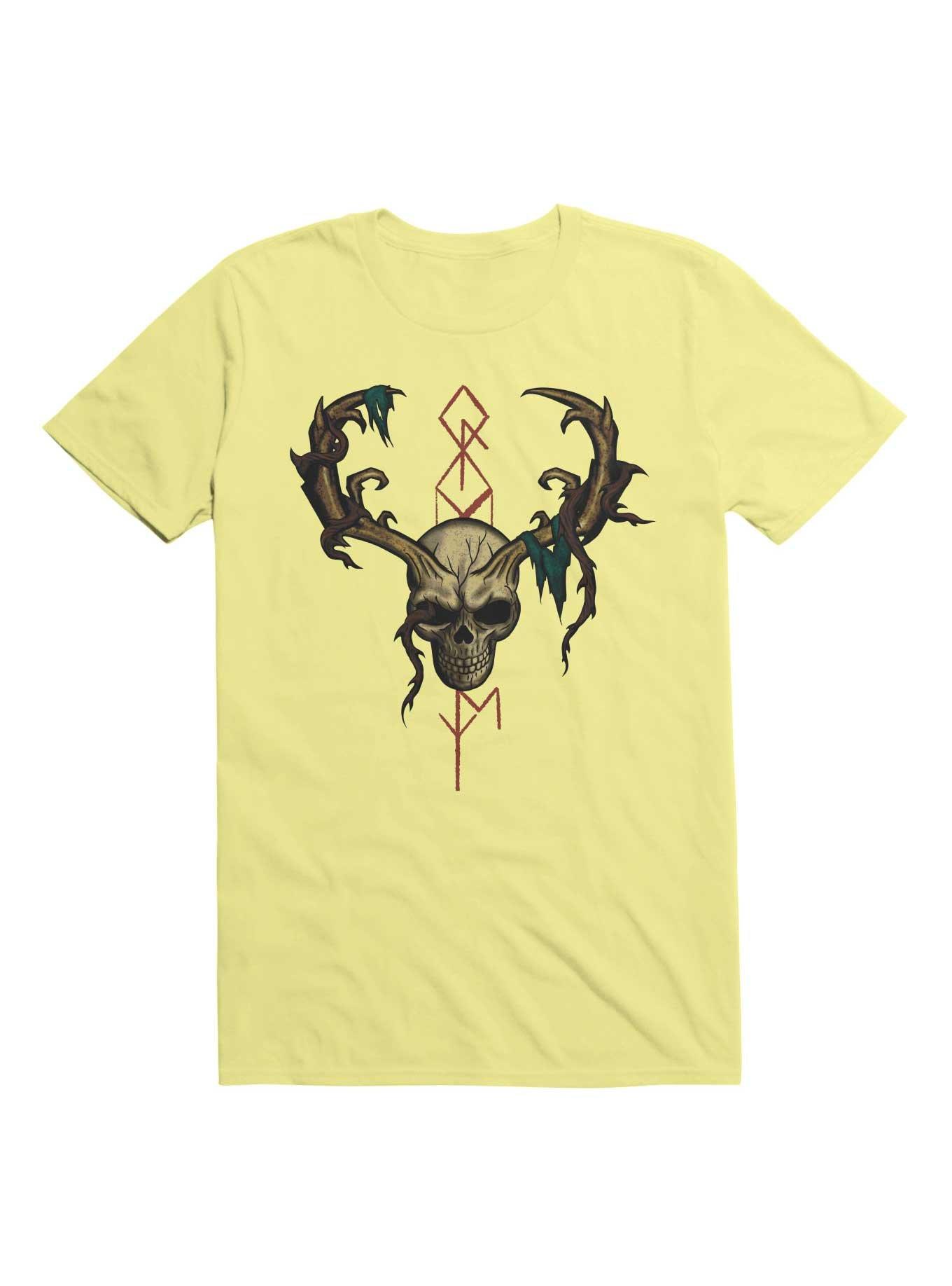Old Bone Runes T-Shirt, CORN SILK, hi-res