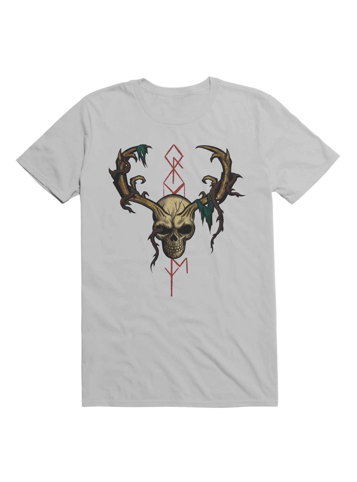 Old Bone Runes T-Shirt, ICE GREY, hi-res