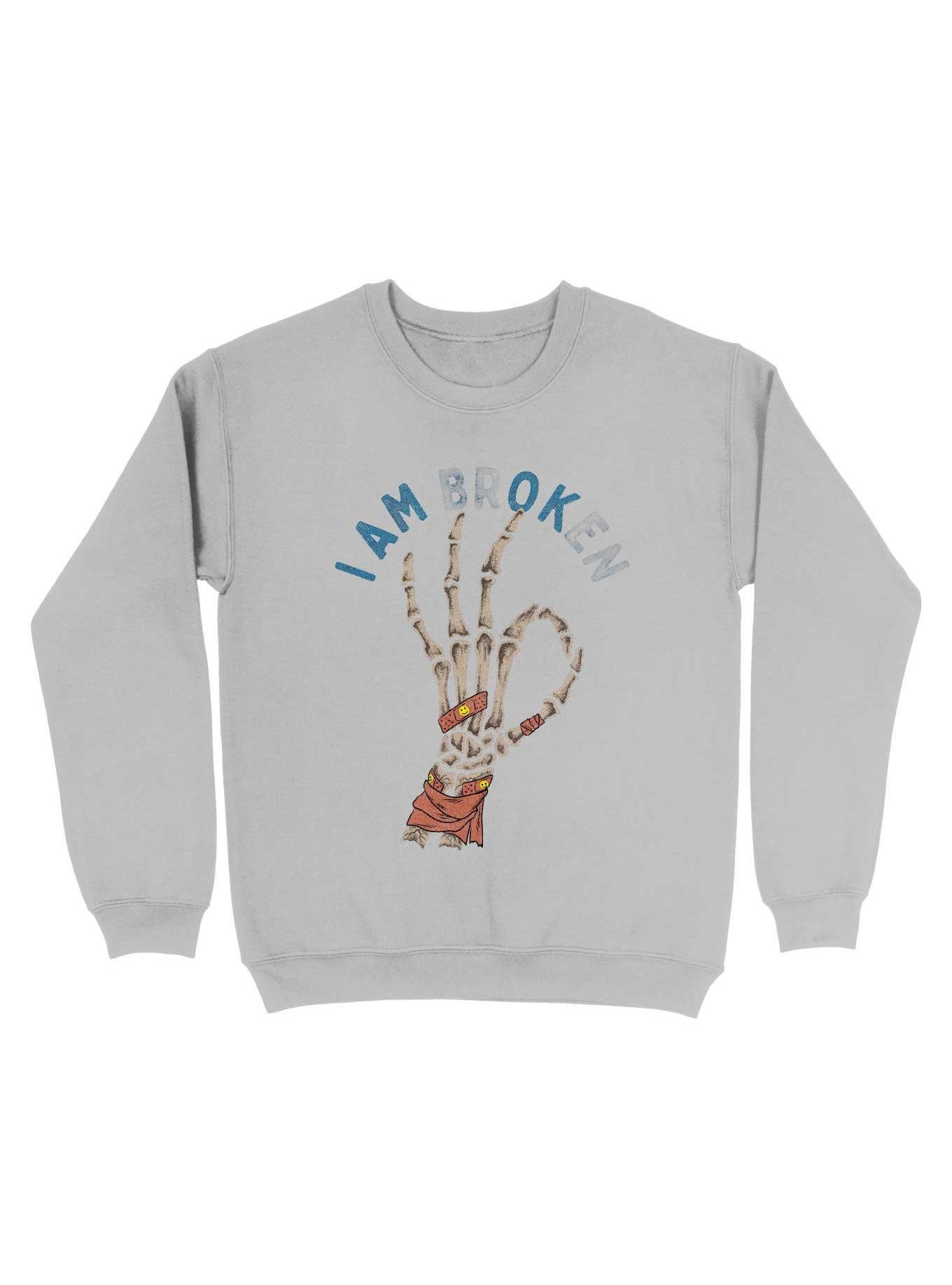 I Am Br(Ok)En Sweatshirt, , hi-res