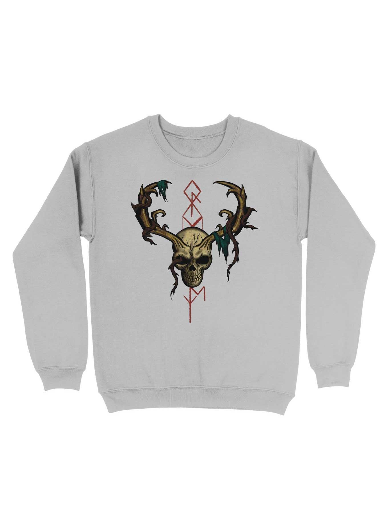 Old Bone Runes Sweatshirt, SPORT GRAY, hi-res