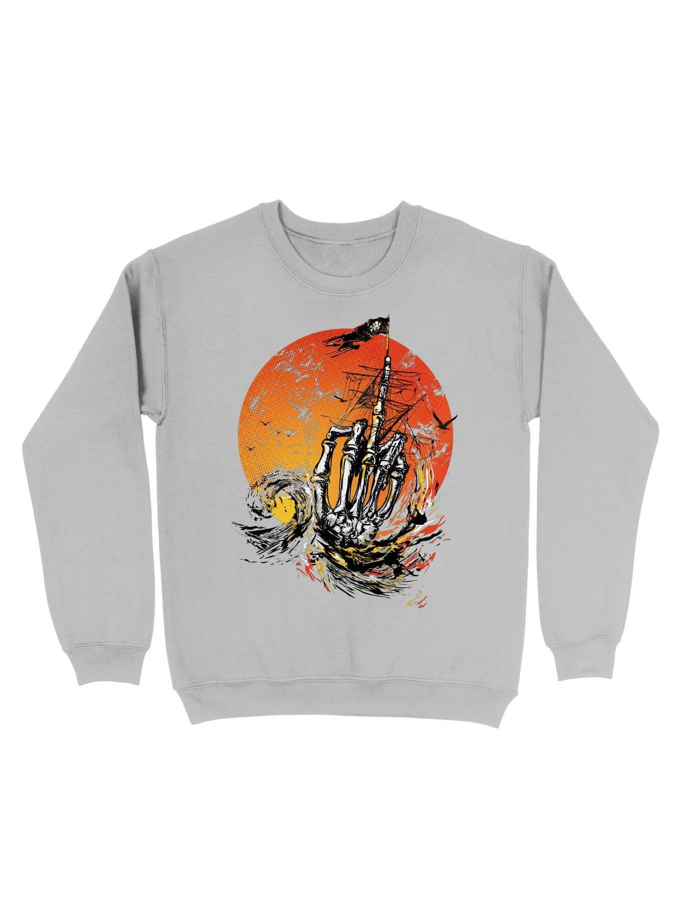 Sea Of Bones Sweatshirt, SPORT GRAY, hi-res