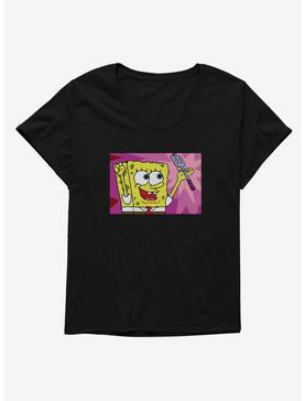 SpongeBob SquarePants Achieved Lost Spatula Womens T-Shirt Plus Size, , hi-res