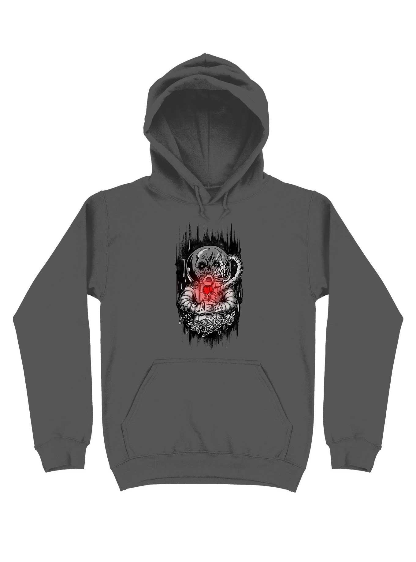 Dead In Space Hoodie, CHARCOAL, hi-res