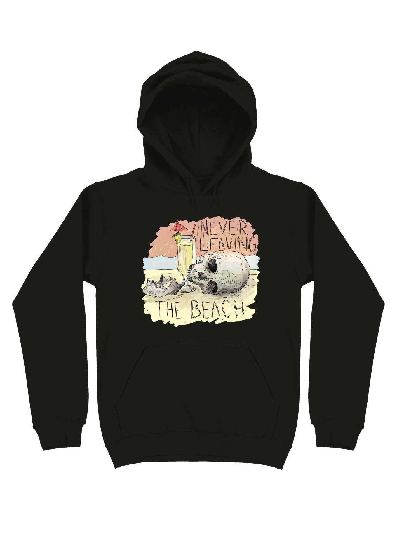 Never Leaving The Beach Hoodie, , hi-res