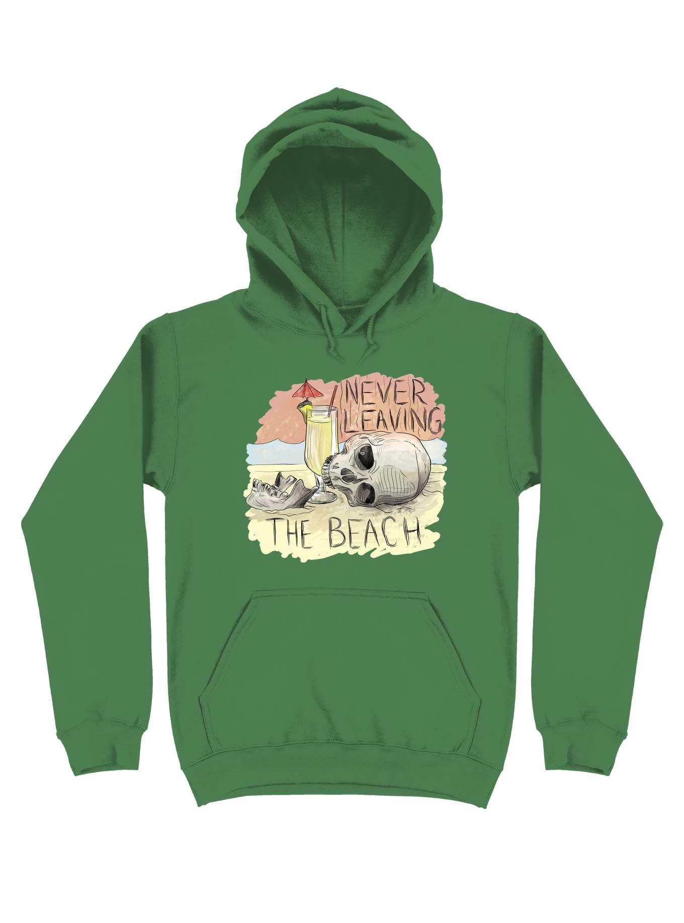 Never Leaving The Beach Hoodie, , hi-res