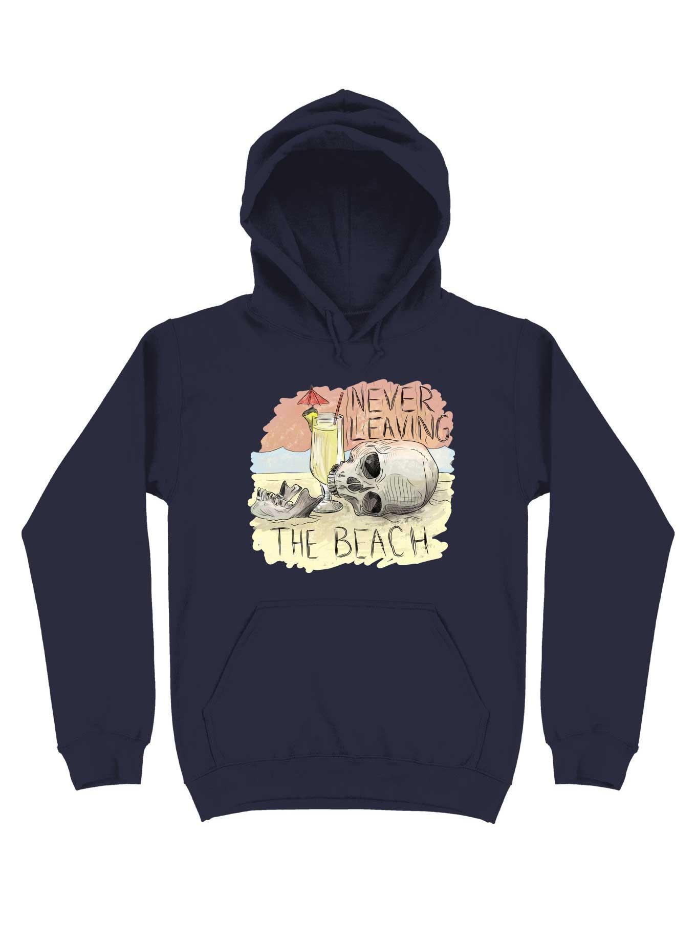 Never Leaving The Beach Hoodie, , hi-res