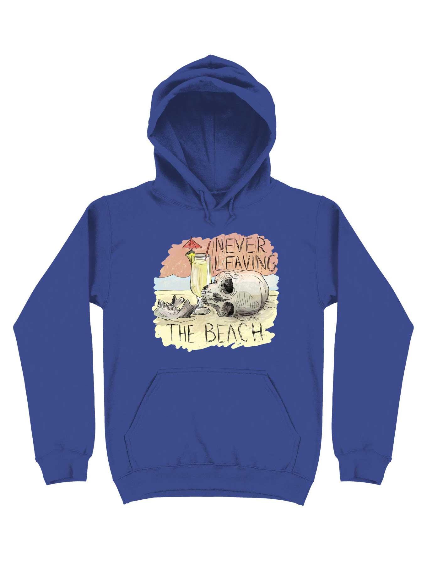 Never Leaving The Beach Hoodie, , hi-res