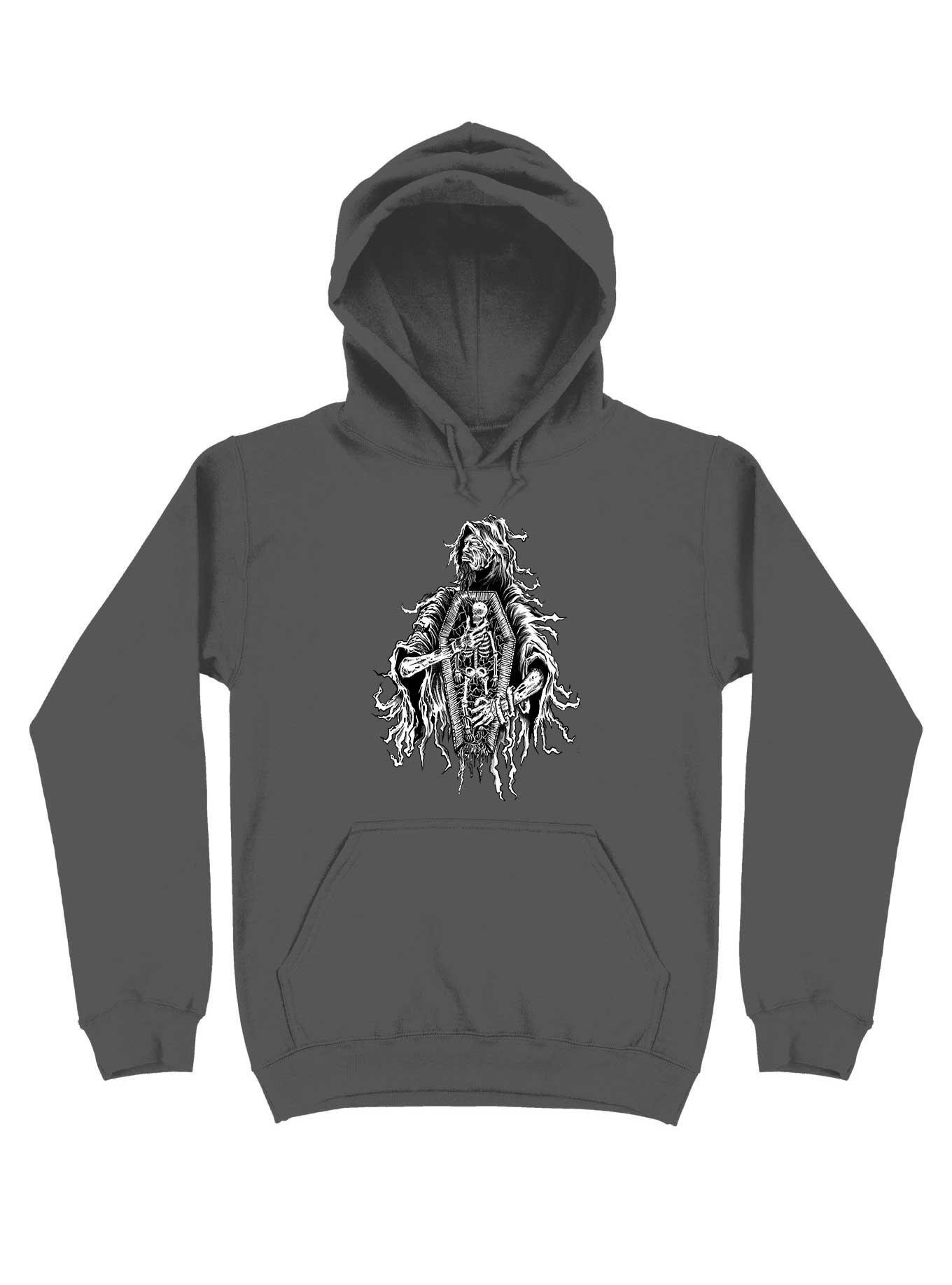 Side By Side Hoodie, CHARCOAL, hi-res