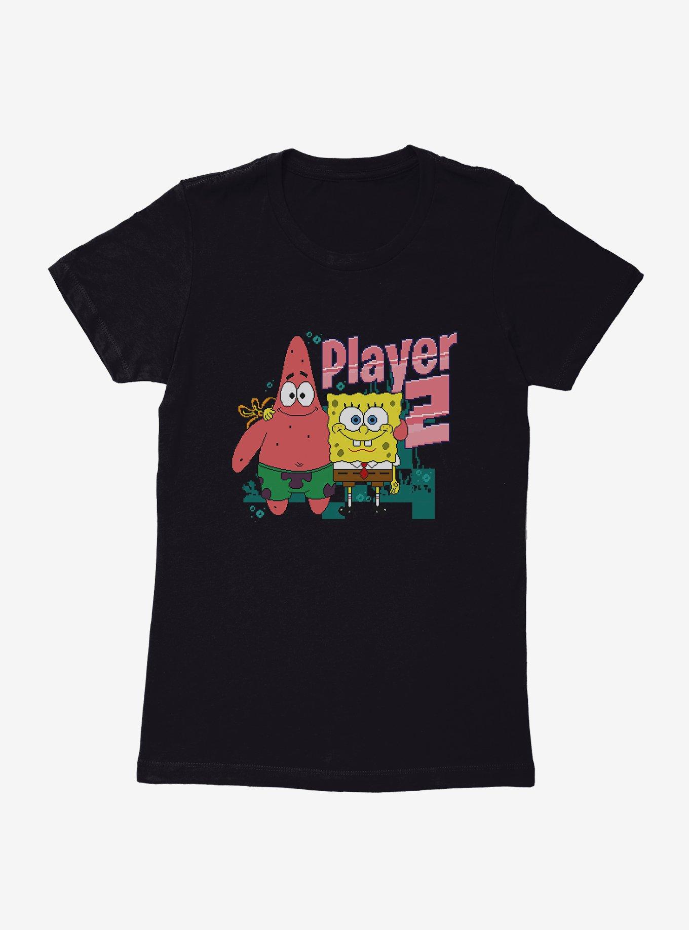 SpongeBob SquarePants Player 2 Duo Womens T-Shirt, , hi-res