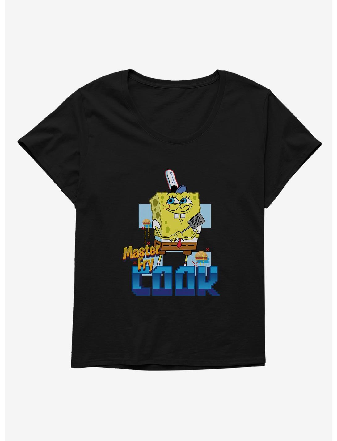 SpongeBob SquarePants Master Fry Cook Womens T-Shirt Plus Size, , hi-res