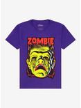 Rob Zombie Monster Mask Boyfriend Fit Girls T-Shirt, PURPLE, hi-res