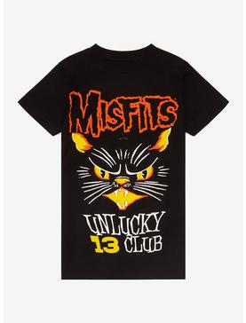 Misfits Unlucky 13 Boyfriend Fit Girls T-Shirt, , hi-res
