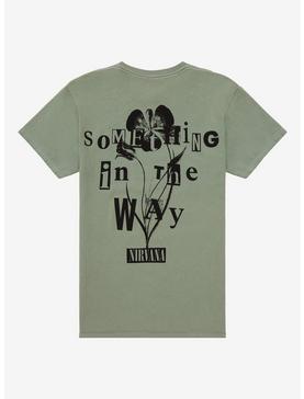 Plus Size Nirvana Something In The Way Text Boyfriend Fit Girls T-Shirt, , hi-res