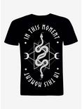 In This Moment Serpent Boyfriend Fit Girls T-Shirt, BLACK, hi-res
