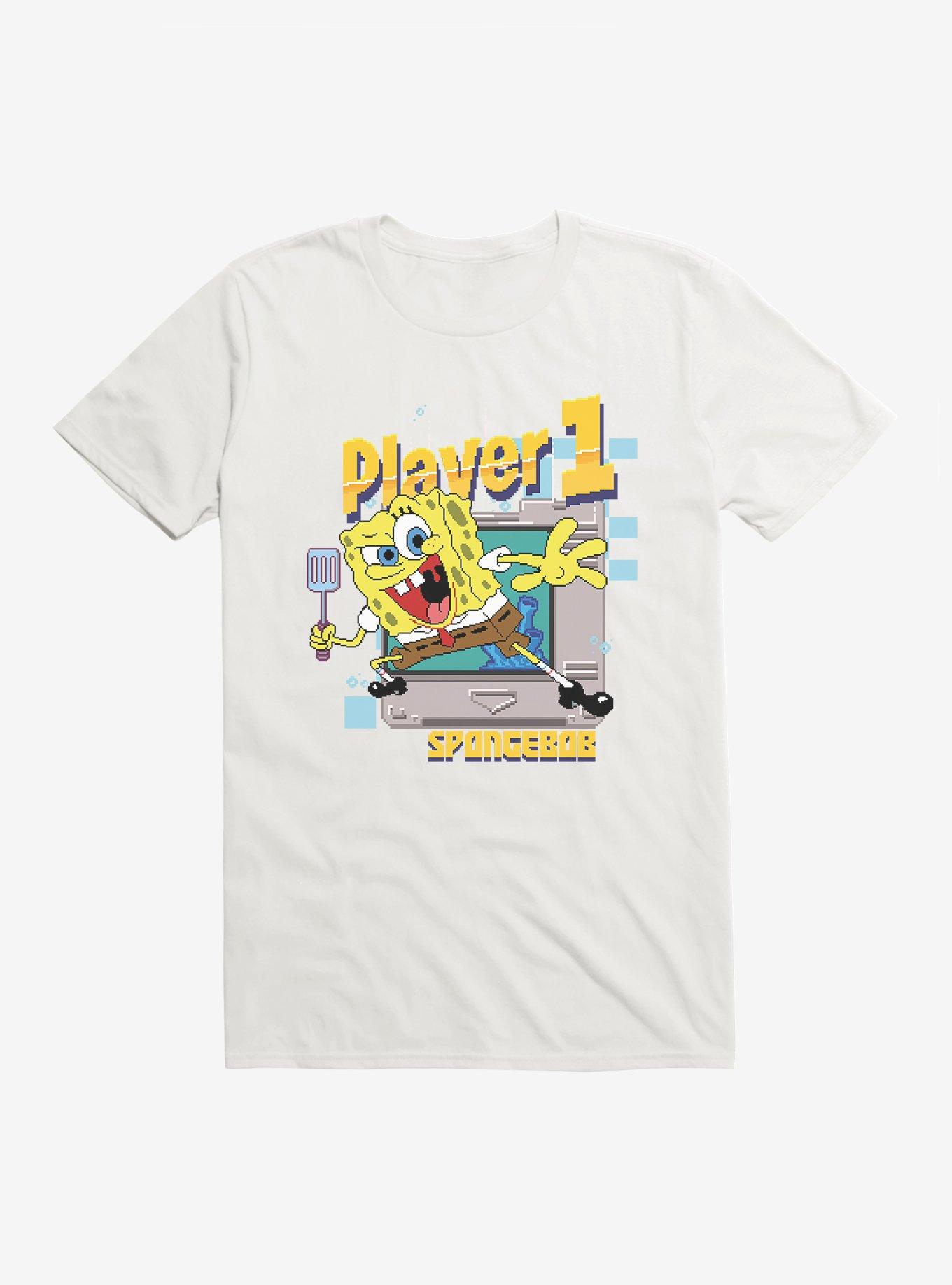 SpongeBob SquarePants Player 1 SpongeBob T-Shirt | BoxLunch