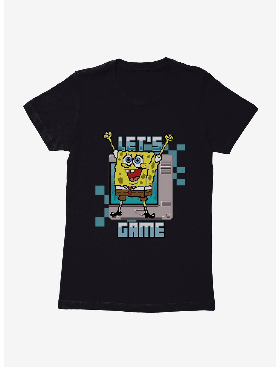 SpongeBob SquarePants Let's Game Womens T-Shirt, , hi-res