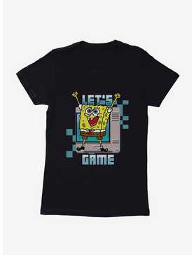 SpongeBob SquarePants Let's Game Womens T-Shirt, , hi-res