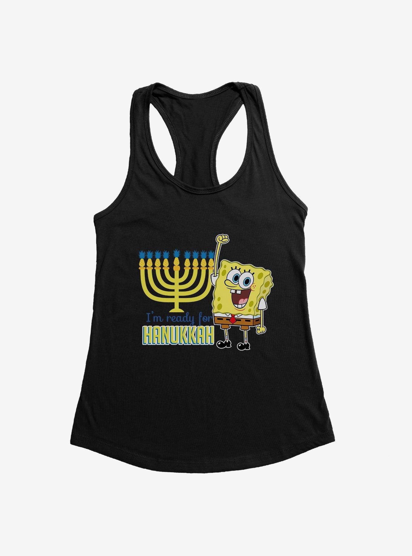 SpongeBob SquarePants I'm Ready For Hanukkah Womens Tank Top, , hi-res