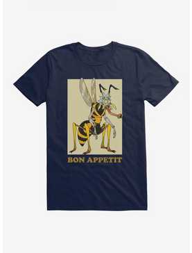 Rick And Morty Bon Appetit T-Shirt, MIDNIGHT NAVY, hi-res