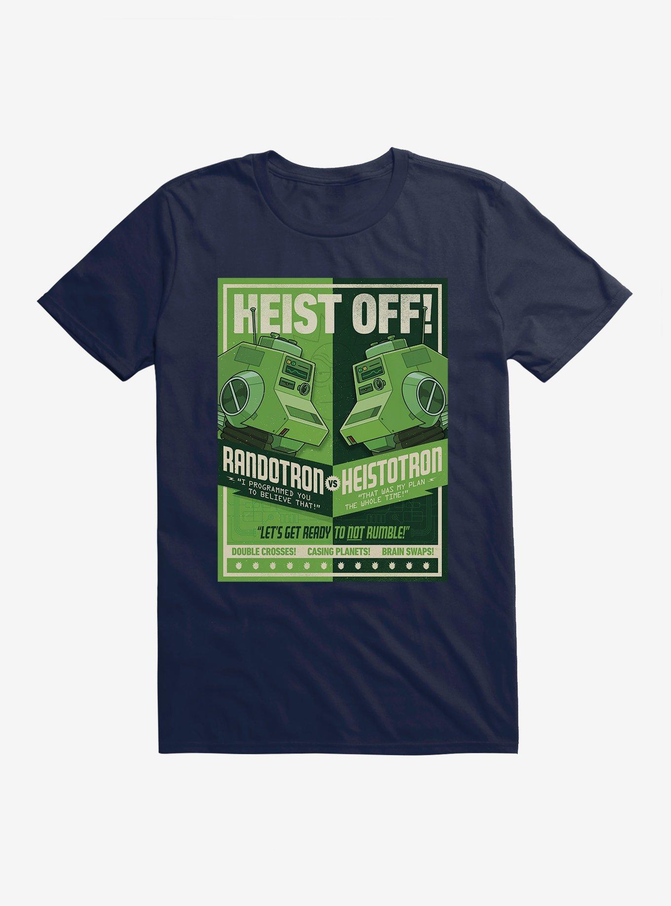 Rick And Morty Heistotron T-Shirt, MIDNIGHT NAVY, hi-res