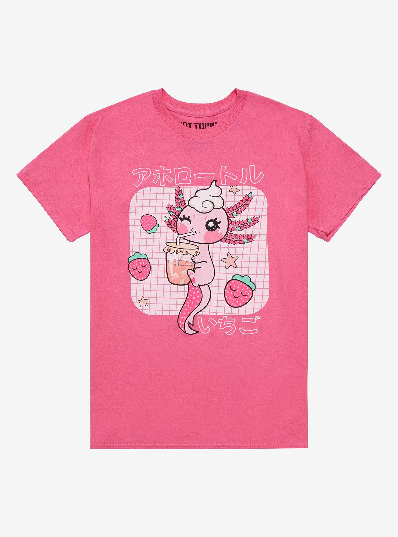 Hot topic strawberry 2025 shirt