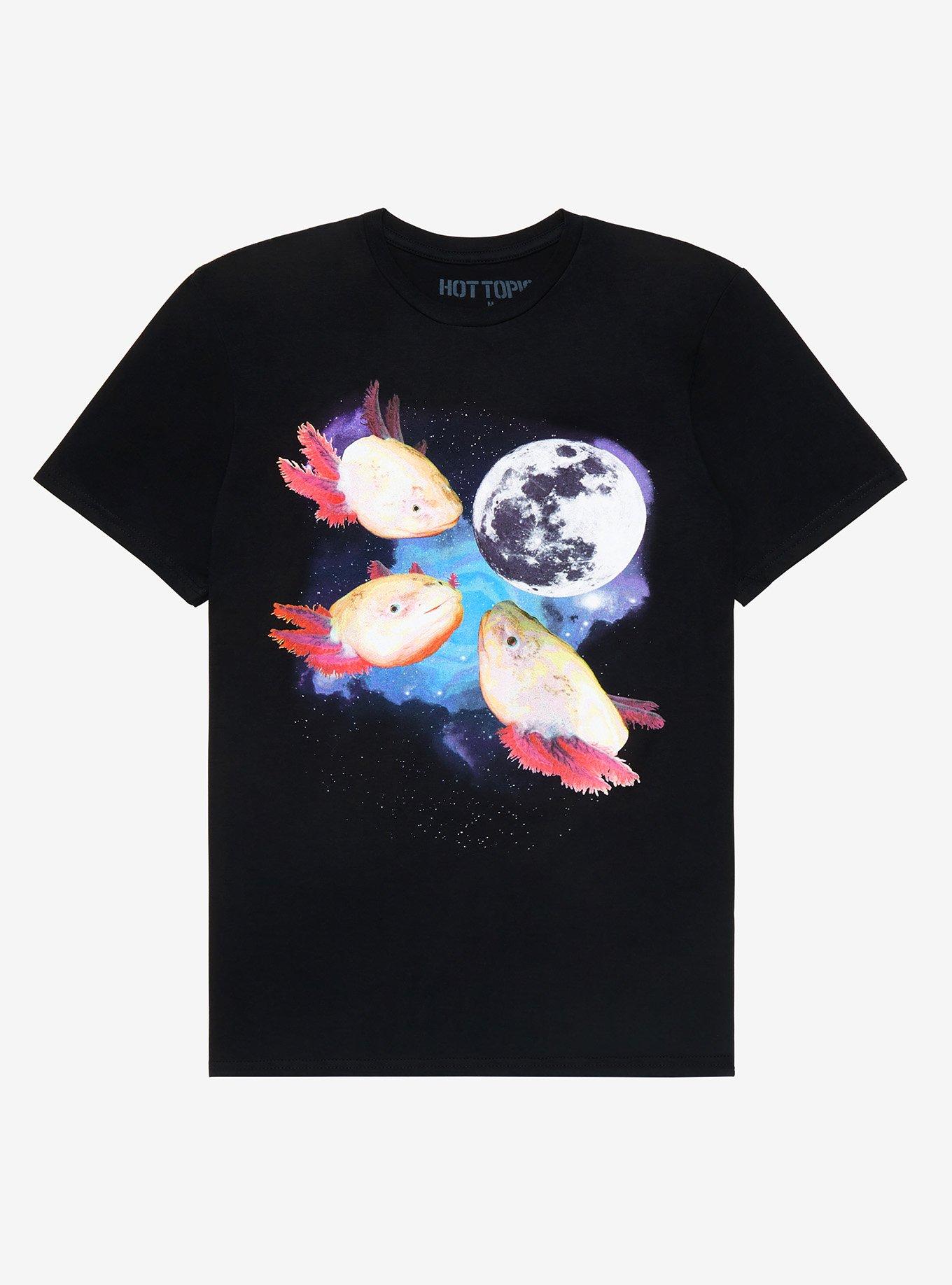 Axolotls In Space T-Shirt, MULTI, hi-res