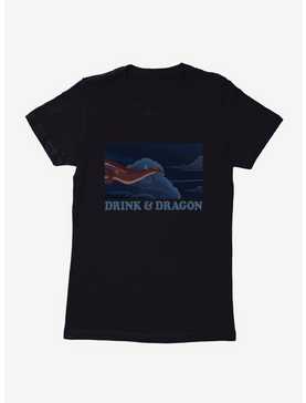 Rick And Morty Drink And Dragon Womens T-Shirt, , hi-res