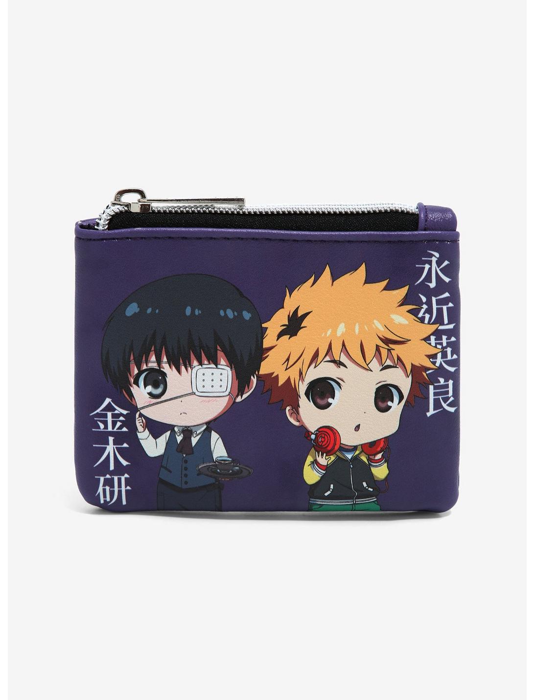 Tokyo Ghoul Ken & Hide Chibi Portraits Coin Purse - BoxLunch Tokyo Ghoul Ken & Hide Chibi Portraits Coin Purse - BoxLunch