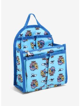 Disney Winnie the Pooh Group Portrait Allover Print Backpack Organizer - BoxLunch Exclusive, , hi-res