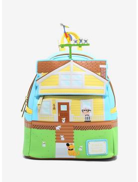 Plus Size Loungefly Disney Pixar Up House & Characters Mini Backpack - BoxLunch Exclusive, , hi-res