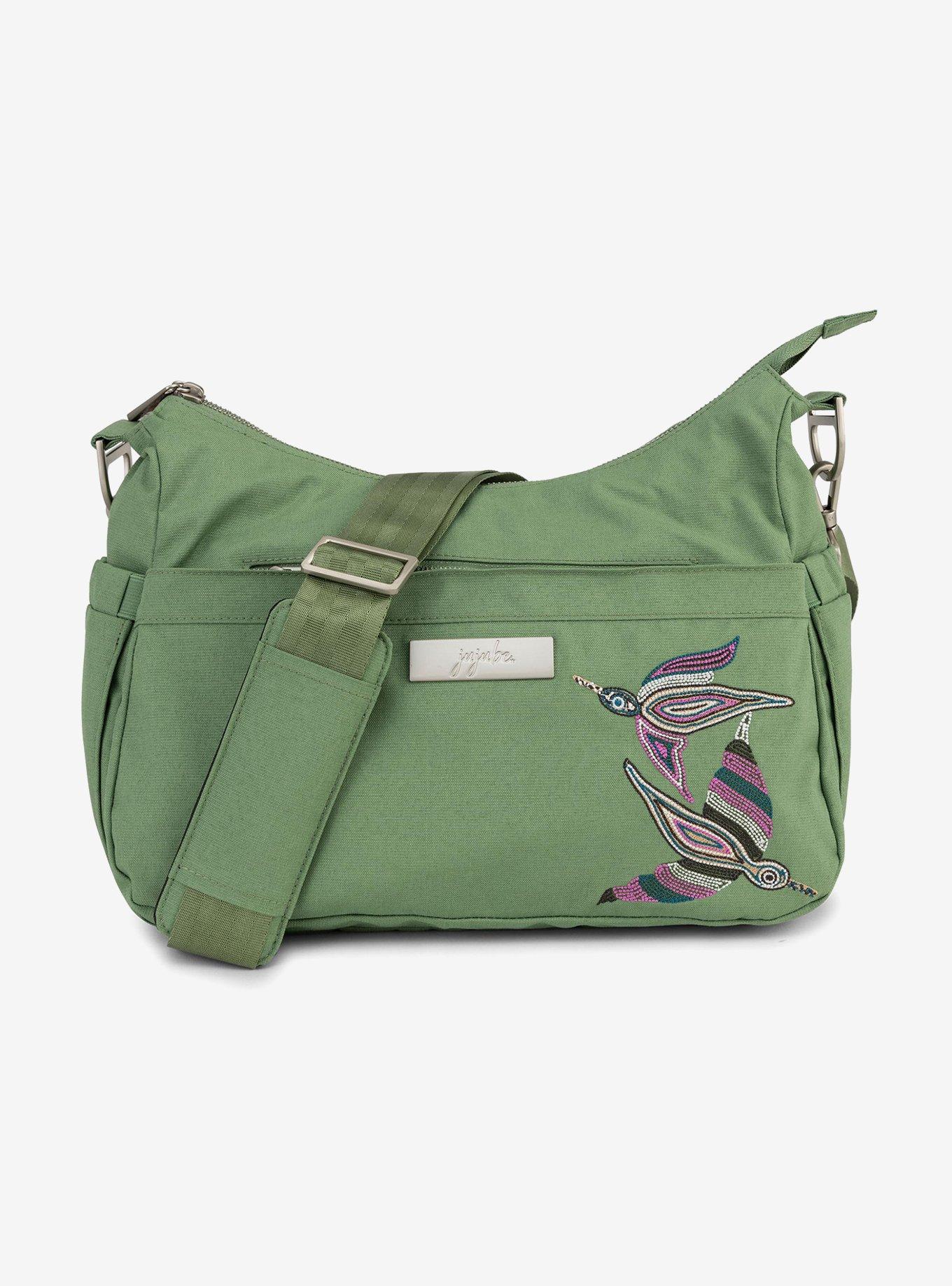 JuJuBe HoboBe Embroidered Jade Bag, , hi-res