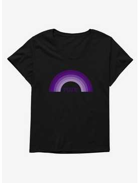 Pride Month James Evans Purple Pride Rainbow T-Shirt Plus Size, , hi-res