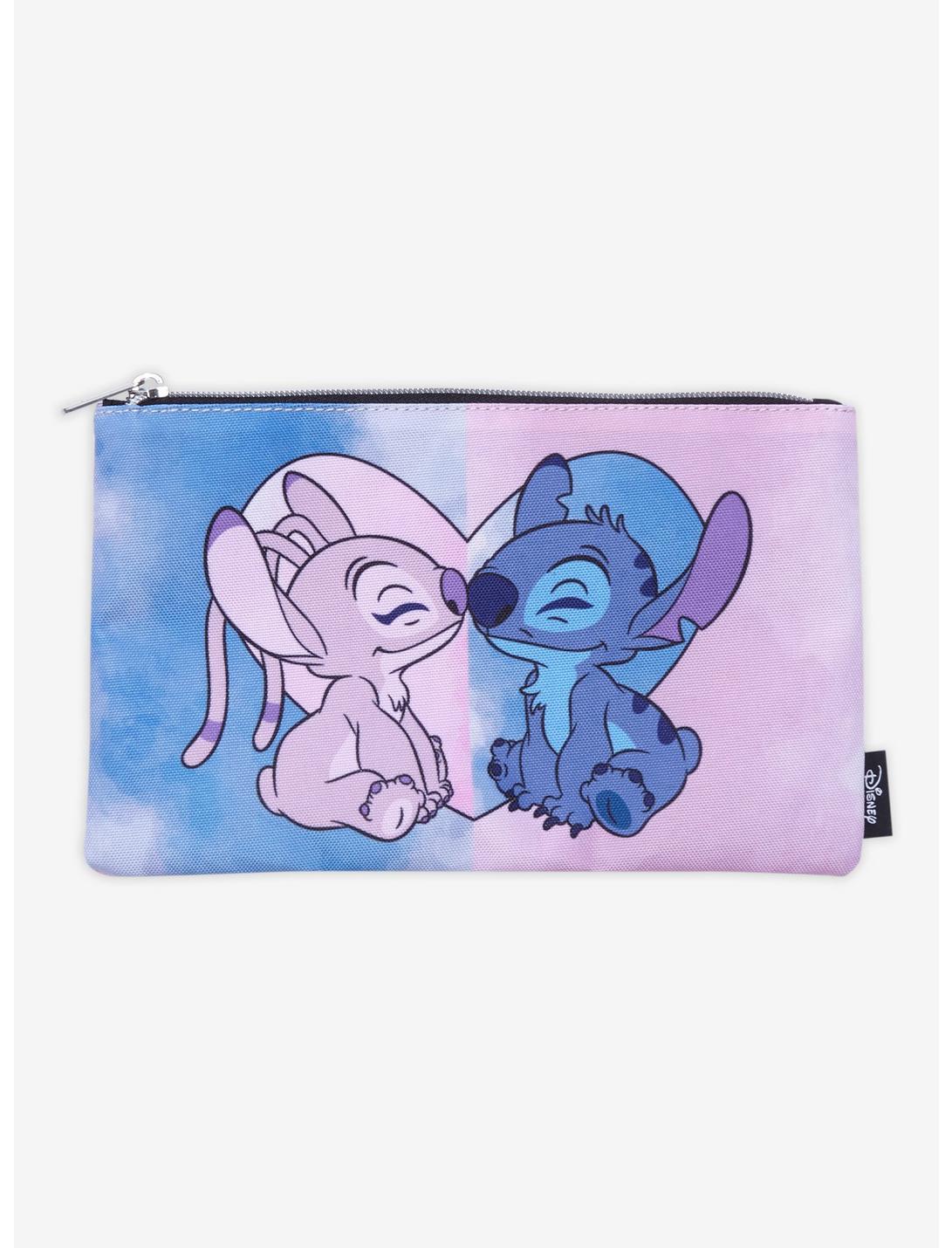 Loungefly Disney Lilo & Stitch Split Heart Makeup Bag, , hi-res