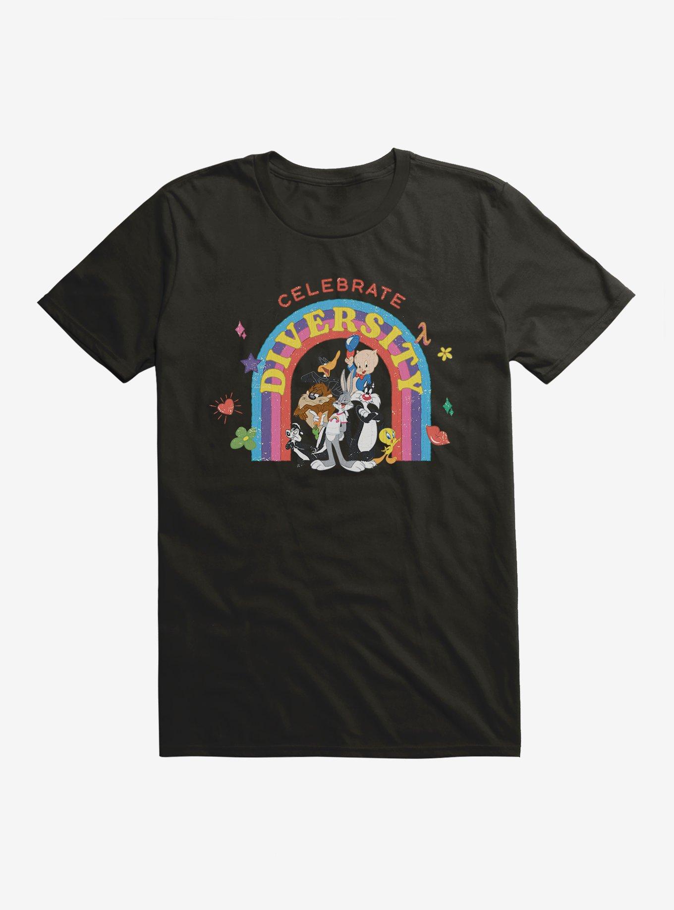 Looney Tunes Rainbow Diversity T-Shirt, , hi-res