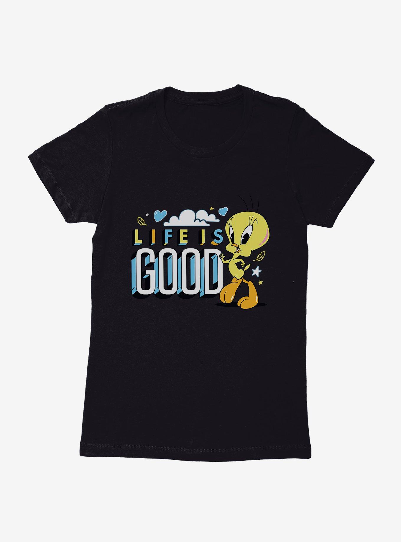 Looney Tunes Tweety Life Is Good Womens T-Shirt, , hi-res