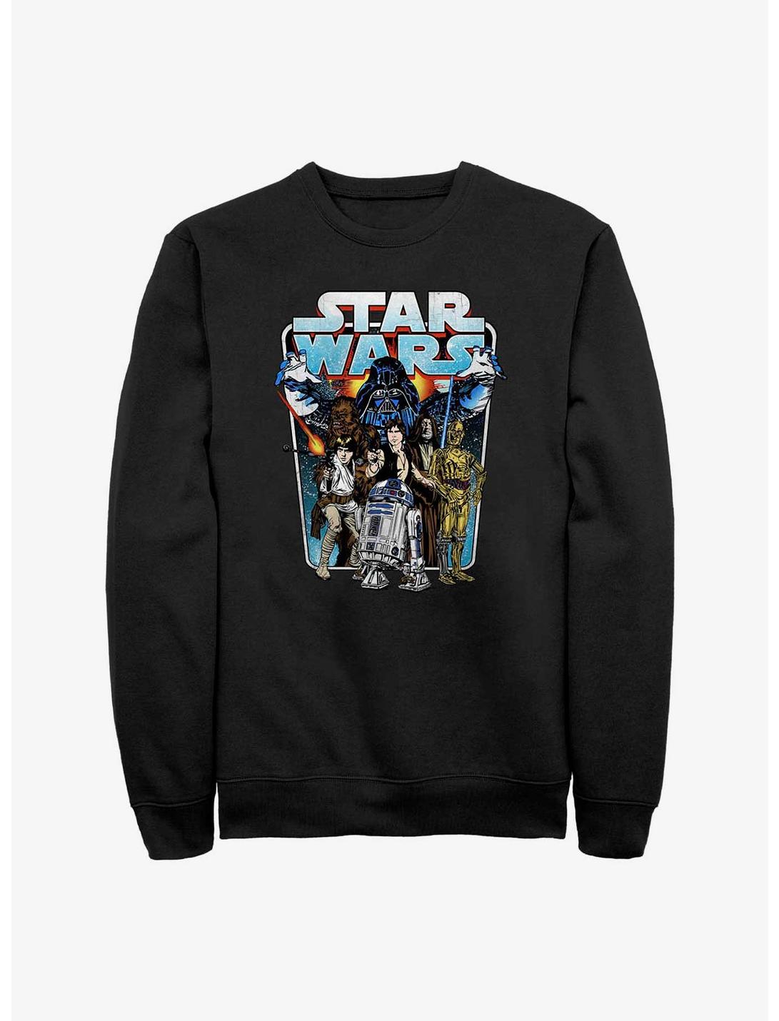 Star Wars Classic Battle Sweatshirt, BLACK, hi-res
