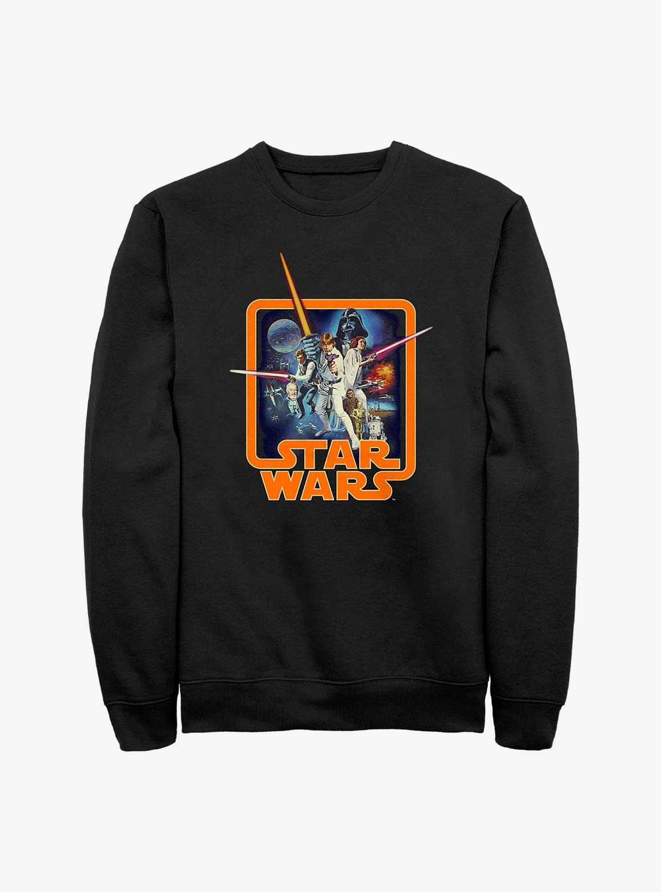 Star Wars Classic Group Sweatshirt, BLACK, hi-res