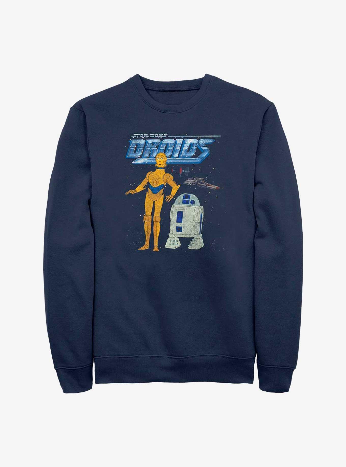 Star Wars R2 And C-3Po Sweatshirt, NAVY, hi-res