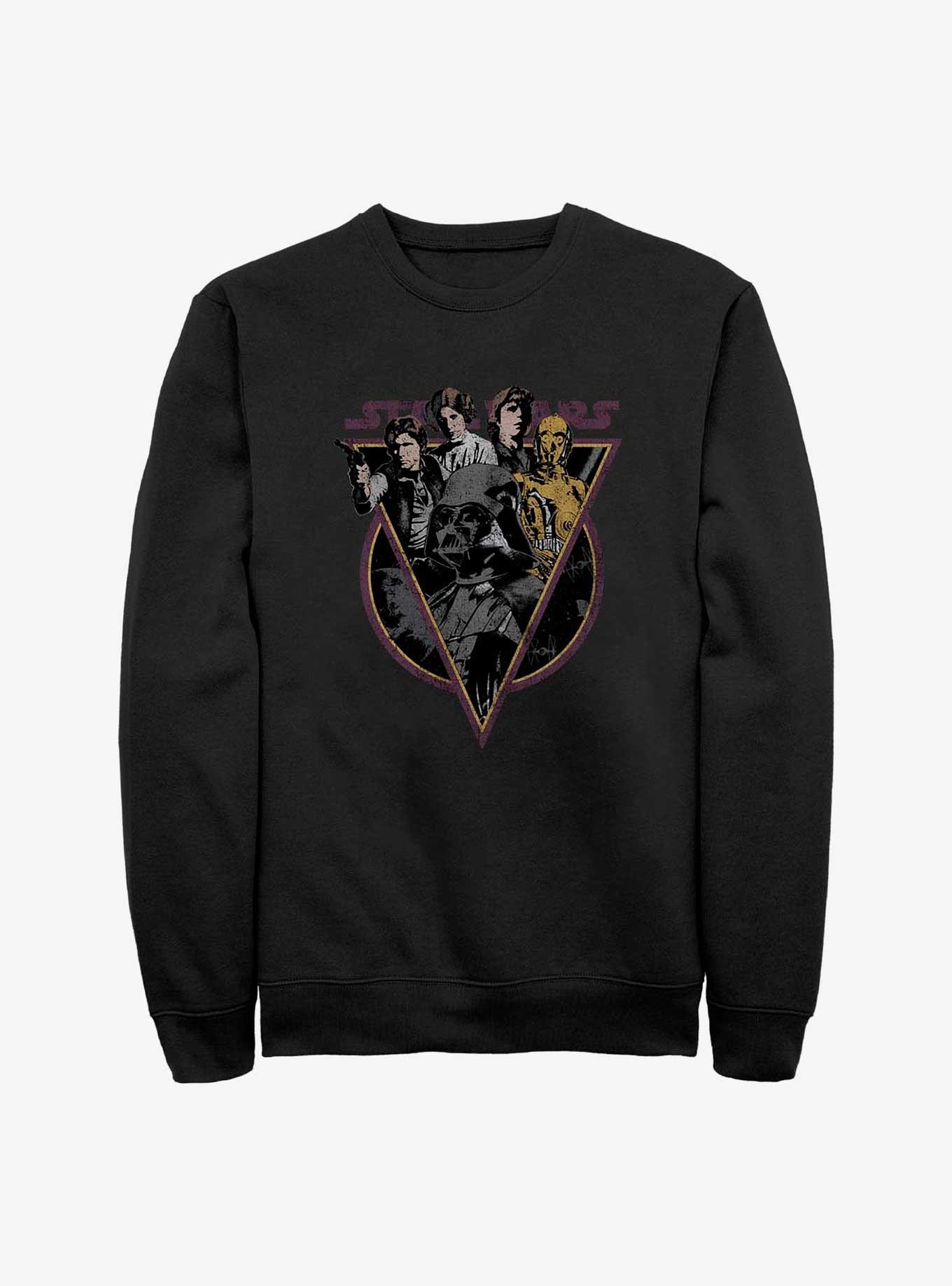 Star Wars Retro Comp Sweatshirt, BLACK, hi-res