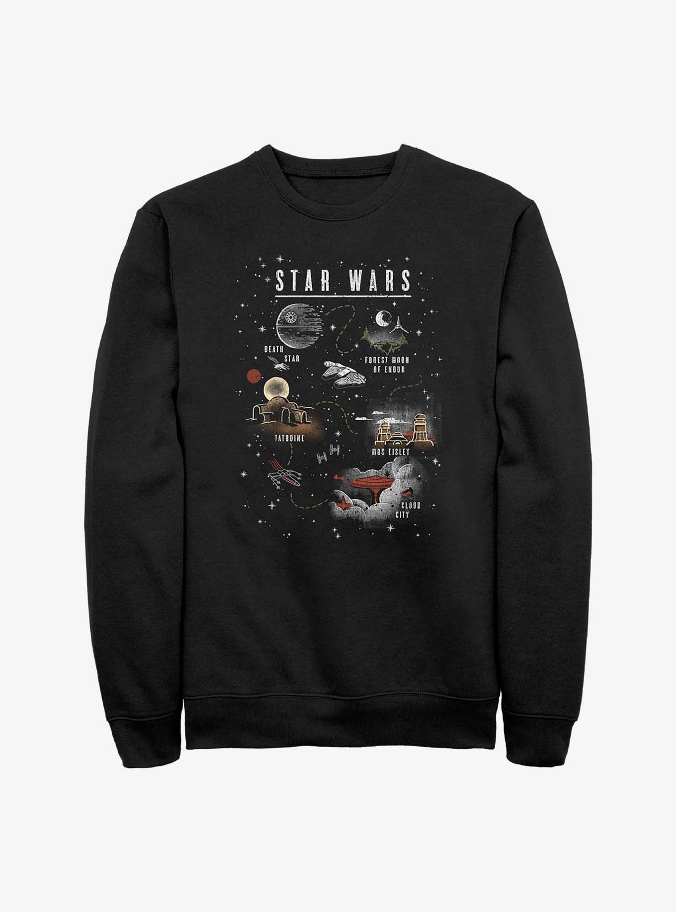 Star Wars Travelocity Sweatshirt, BLACK, hi-res