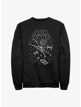 Star Wars Turn And Burn Sweatshirt, , hi-res