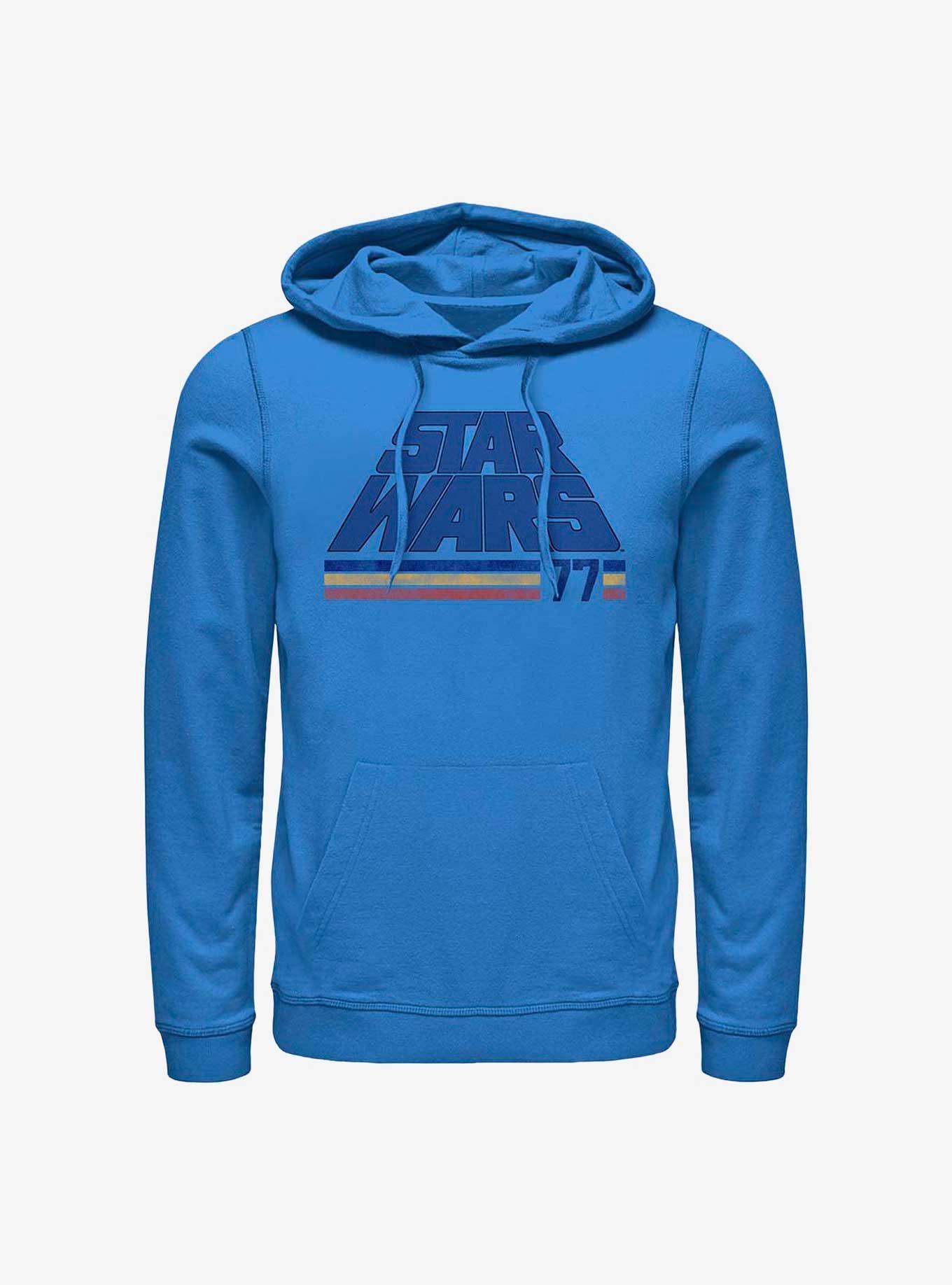 Star Wars Distressed Hoodie, ROYAL, hi-res