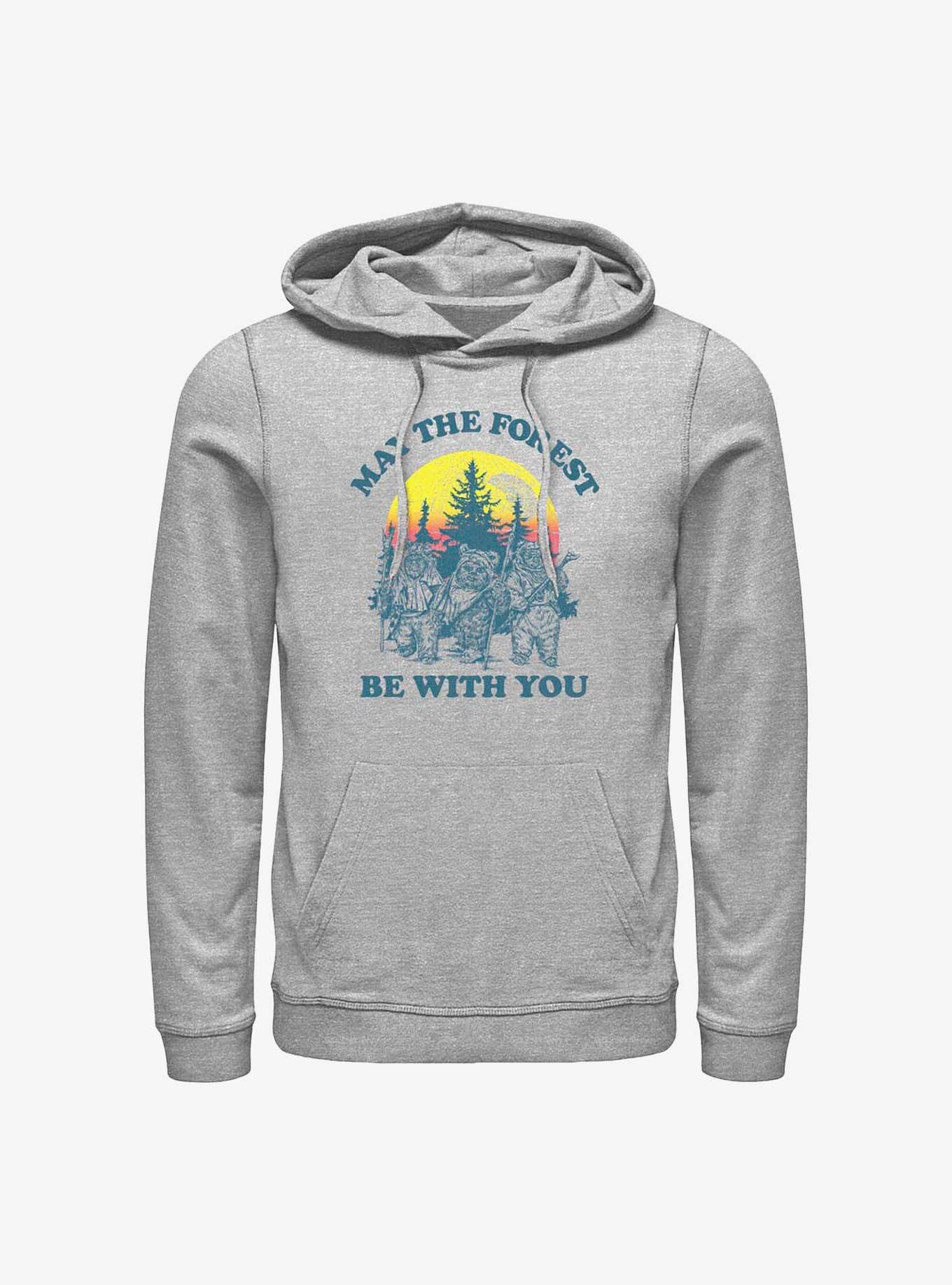 Star Wars Ewok Sunset Redux Hoodie, ATH HTR, hi-res
