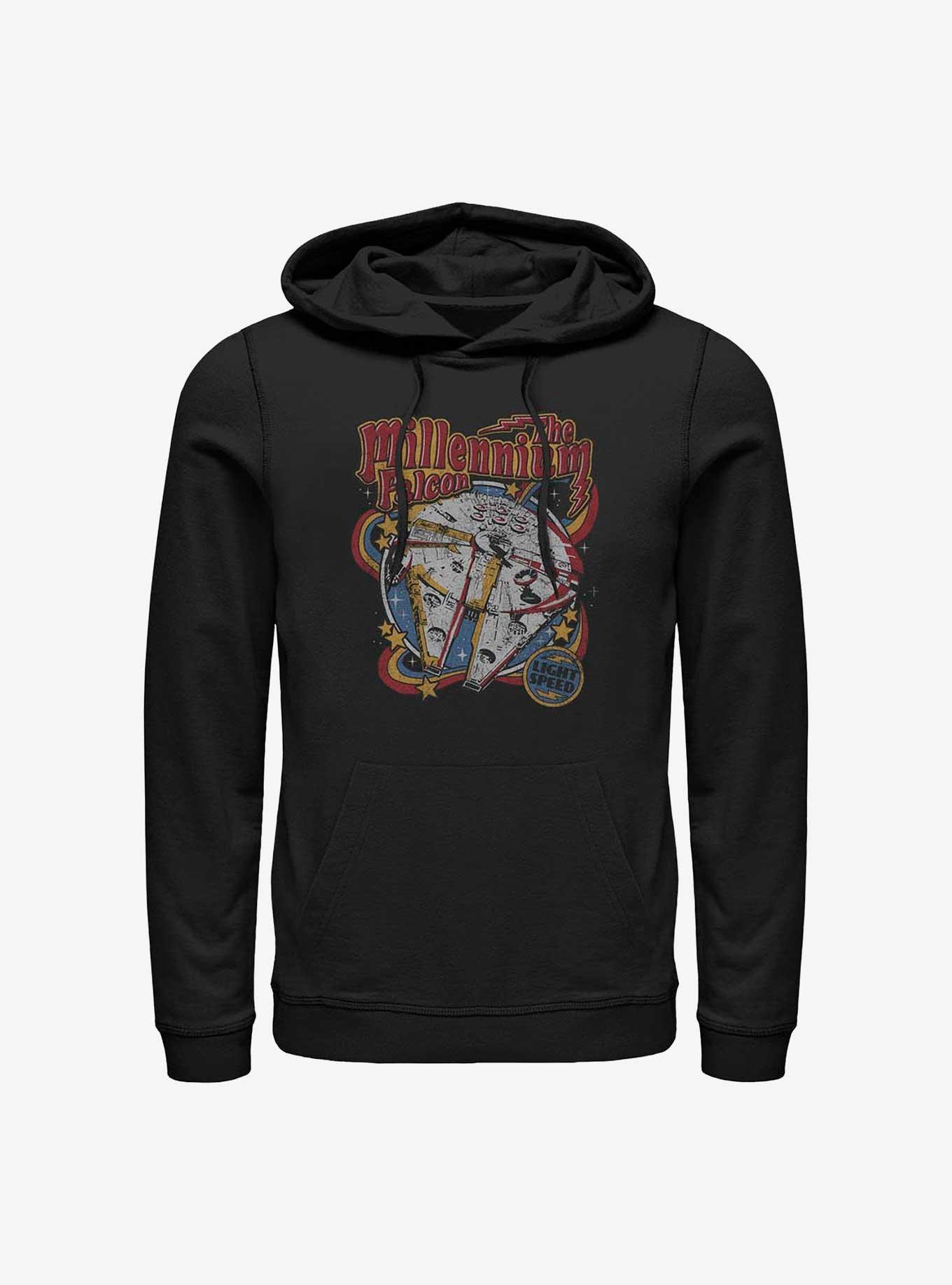 Star Wars Falcon Glam Hoodie, BLACK, hi-res