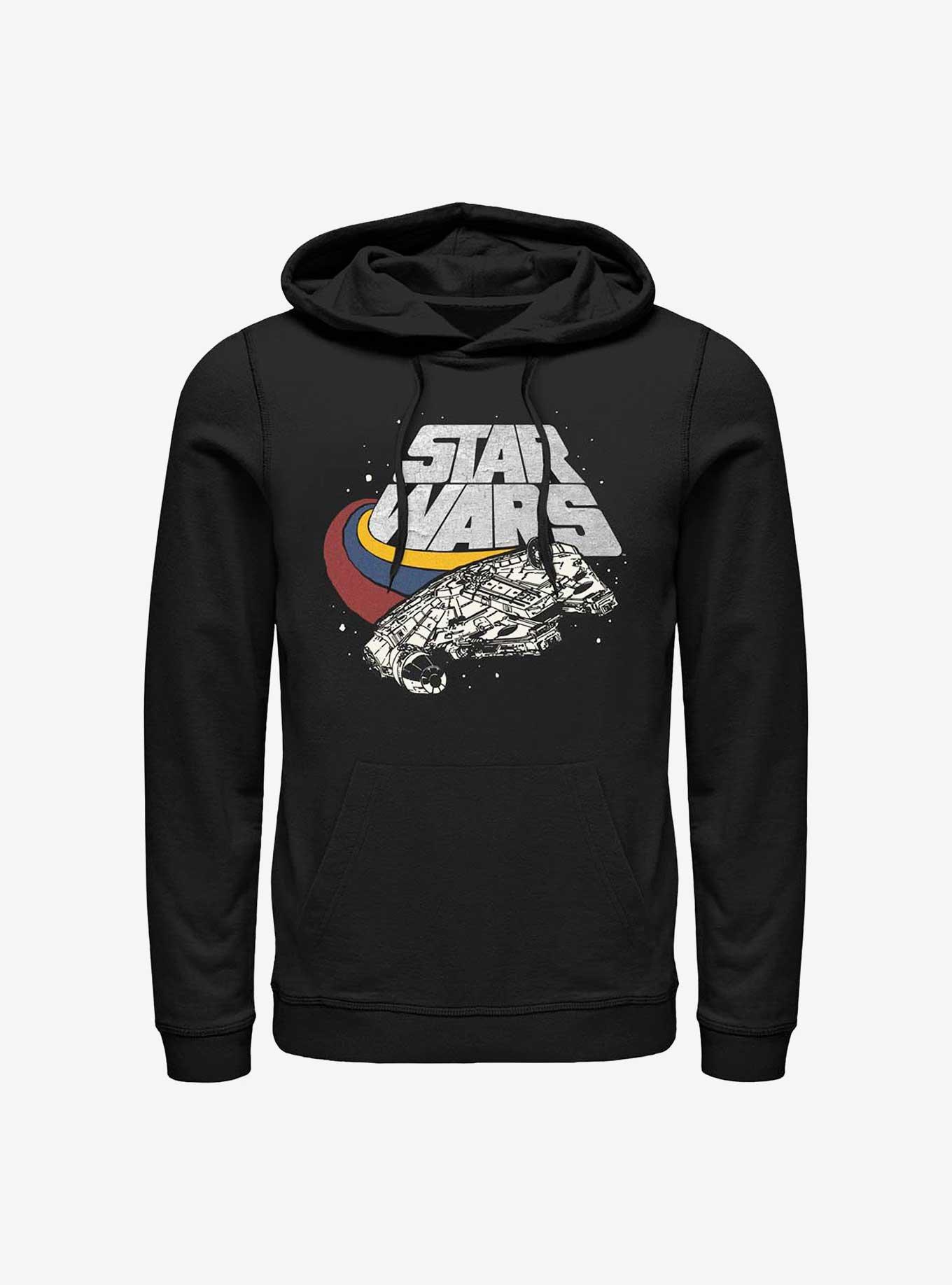 Star Wars Fly Falcon Fly Hoodie, BLACK, hi-res