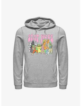 Star Wars Psychedelic Characters Hoodie, ATH HTR, hi-res